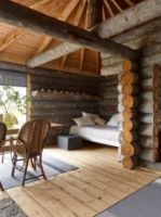 Billede af Woodnotes Panorama Carpet Sewn Edges 170x240 cm - Graphite/Light Grey