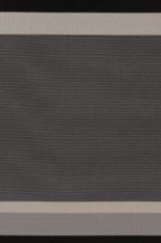 Billede af Woodnotes Panorama Carpet Sewn Edges 170x240 cm - Black/Light Grey