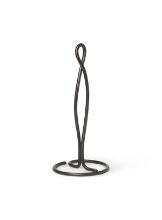Billede af Ferm Living Curvature Paper Towel Holder H: 30,5 cm - Black Brass