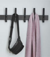 Billede af We Do Wood Reces Knagerække B: 78 cm - Sortlakeret Eg