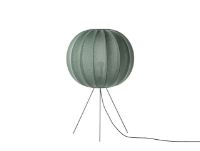 Billede af Made By Hand Knit-Wit Round Floor Medium Ø: 60 cm - Tweed Green