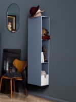 Billede af Montana Sidehængt Reol m. 3 Hylder Højre H: 138 cm - 140 Pomelo