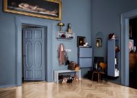 Billede af Montana Sidehængt Reol m. 3 Hylder Højre H: 138 cm - 140 Pomelo