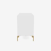 Billede af Montana Mega 200803 Skænk med ben 115,2x38 cm - 101 NewWhite / Brasshite