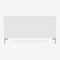 Billede af Montana Mega 200803 Skænk med ben 115,2x38 cm - 101 NewWhite / Brasshite