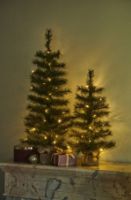 Billede af Sirius Alvin Juletræ m/40 lys H: 90 cm - Warm White