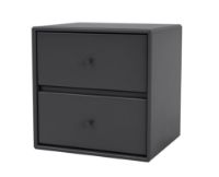 Billede af Montana Selection Drift Skuffebord med ophængsbeslag 35,4x35,4x30 cm - 04 Anthracite