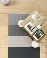 Billede af Woodnotes Fourways Carpet Sewn Edges 140x200 cm - Graphite/Stone