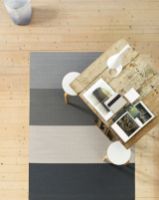 Billede af Woodnotes Fourways Carpet Sewn Edges 170x240 cm - Graphite/Stone