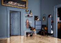 Billede af Montana Sidehængt Reol m. 3 Hylder Højre H: 138 cm - 146 Hazelnut