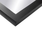 Billede af FDB Møbler I2 Mossø Spejl H: 90 cm - Oak / Black