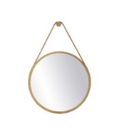 Billede af FDB Møbler I3 Mossø Spejl Ø: 60 cm - Oak / Nature 