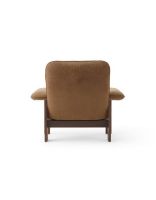 Billede af Audo Copenhagen Brasilia Lounge Chair SH: 39 cm - Walnut/Dunes Cognac 21004