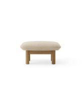 Billede af Audo Copenhagen Brasilia Ottoman H: 40 cm - Natural Oak/Bouclé 02