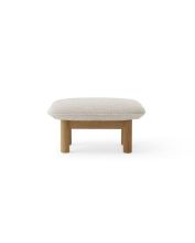 Billede af Audo Copenhagen Brasilia Ottoman H: 40 cm - Natural Oak/Moss 0011