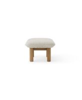 Billede af Audo Copenhagen Brasilia Ottoman H: 40 cm - Natural Oak/Moss 0011