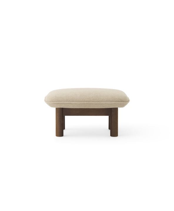 Billede af Audo Copenhagen Brasilia Ottoman H: 40 cm - Dark Stained Oak/Bouclé 02