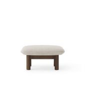 Billede af Audo Copenhagen Brasilia Ottoman H: 40 cm - Dark Stained Oak/Moss 0011