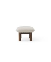 Billede af Audo Copenhagen Brasilia Ottoman H: 40 cm - Dark Stained Oak/Moss 0011