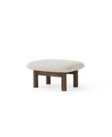 Billede af Audo Copenhagen Brasilia Ottoman H: 40 cm - Dark Stained Oak/Moss 0011