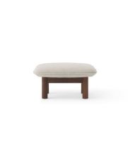 Billede af Audo Copenhagen Brasilia Ottoman H: 40 cm - Walnut/Moss 0011