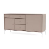 Billede af Montana Mega 200802 Skænk med ben 115,2x38 cm - 137 Mushroom / Snow