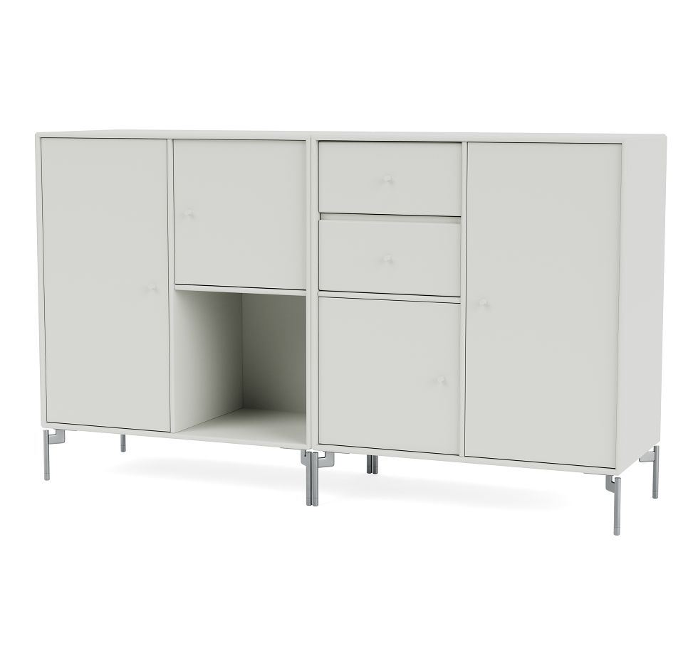Billede af Montana QS Selection Couple Skænk med ben 139,2x69,6x38 cm - 09 Nordic / Chrome
