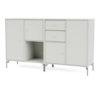 Billede af Montana QS Selection Couple Skænk med ben 139,2x69,6x38 cm - 09 Nordic / Chrome