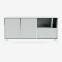 Billede af Montana Mega 200803 Skænk med ben 115,2x38 cm - 156 Oyster / Snow