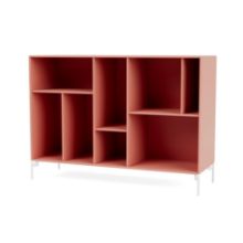 Billede af Montana Mega 201201 Skænk med ben 115,2x38 cm - 151 Rhubarb / Snow