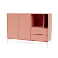 Billede af Montana Mega 201203 Skænk med ben 115,2x38 cm - 151 Rhubarb / Snow