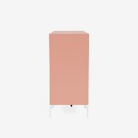 Billede af Montana Mega 201203 Skænk med ben 115,2x38 cm - 151 Rhubarb / Snow