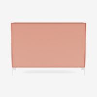 Billede af Montana Mega 201203 Skænk med ben 115,2x38 cm - 151 Rhubarb / Snow