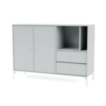 Billede af Montana Mega 201203 Skænk med ben 115,2x38 cm - 156 Oyster / Snow