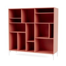 Billede af Montana Mega 201801 Skænk med ben 115,2x38 cm - 151 Rhubarb / Snow