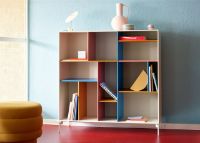 Billede af Montana Mega 201801 Skænk med ben 115,2x38 cm - 151 Rhubarb / Snow