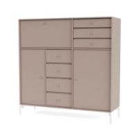 Billede af Montana Mega 201802 Skænk med ben 115,2x38 cm - 137 Mushroom / Snow