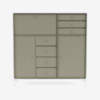 Billede af Montana Mega 201802 Skænk med ben 115,2x38 cm - 144 Fennel / Snow