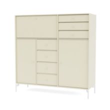 Billede af Montana Mega 201802 Skænk med ben 115,2x38 cm - 150 Vanilla / Snow