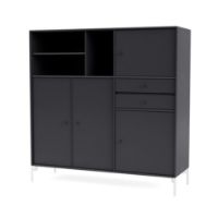 Billede af Montana Mega 201803 Skænk med ben 115,2x38 cm - 04 Anthracite / Snow