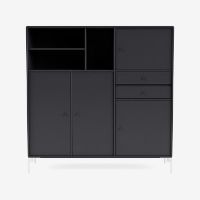 Billede af Montana Mega 201803 Skænk med ben 115,2x38 cm - 04 Anthracite / Snow