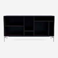 Billede af Montana Mega 200801 Skænk med ben 115,2x38 cm - 147 Shadow / Matkrom