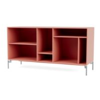 Billede af Montana Mega 200801 Skænk med ben 115,2x38 cm - 151 Rhubarb / Matkrom