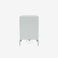 Billede af Montana Mega 200801 Skænk med ben 115,2x38 cm - 156 Oyster / Matkrom