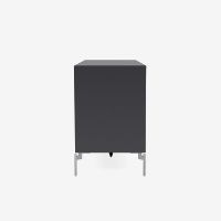 Billede af Montana Mega 200802 Skænk med ben 115,2x38 cm - 04 Anthracite / Matkrom