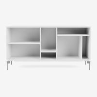 Billede af Montana Mega 200802 Skænk med ben 115,2x38 cm - 101 NewWhite / Matkrom