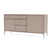 Billede af Montana Mega 200802 Skænk med ben 115,2x38 cm - 137 Mushroom / Matkrom 