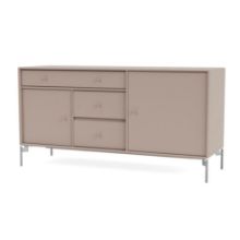 Billede af Montana Mega 200802 Skænk med ben 115,2x38 cm - 137 Mushroom / Matkrom 