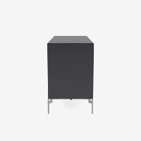 Billede af Montana Mega 200803 Skænk med ben 115,2x38 cm - 04 Anthracite / Matkrom