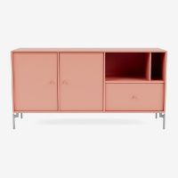 Billede af Montana Mega 200803 Skænk med ben 115,2x38 cm - 151 Rhubarb / Matkrom